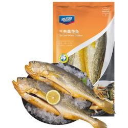 海名威 宁德三去黄花鱼净重2斤/2条