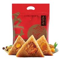 WU FANG ZHAI 五芳斋 团聚礼品粽组合装 3口味 1.12kg（蛋黄猪肉粽140g*2只+五芳猪肉粽140g*2只+栗子猪肉粽140g*2只）