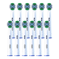 Oral-B 电动牙刷头 成人精准清洁X型刷头12支装 EB20  RX-12 适配成人D/P/Pro系列牙刷