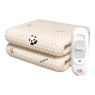 彩虹 电热毯单人长1.5米宽0.7米 无纺布