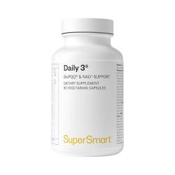 SUPERSMART 复合维生素Daily3男女PQQ含碘B族叶黄素精力代谢进口