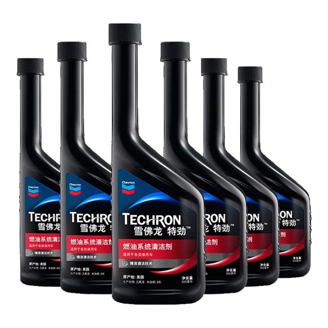 移动端、京东百亿补贴：雪佛龙 特劲TCP汽油添加剂 燃油宝除积碳清洁剂 355毫升六瓶