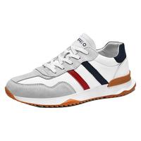 卡帝乐鳄鱼 运动鞋 米白-皮面