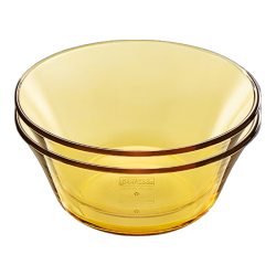 VISIONS 餐具 2头康宁耐热百丽17cm玻璃沙拉碗