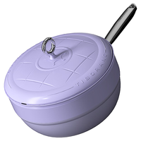 帝伯朗帝伯朗 生活美学.艺术厨具系列 零氟零氟氧吧锅 凝光紫32cm