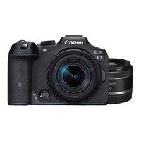 佳能(CANON)佳能r7相机EOS R7微单 高速度 高分辨率APS-C画幅专业数码相机 (RF-S18-150+RF50F1.8)双镜套装 进阶升级套餐四【免费升级套餐五 可省800】