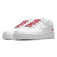 NIKE 耐克 Air Force 1 Supreme 男子休闲运动鞋 CU9225-100 白色 43