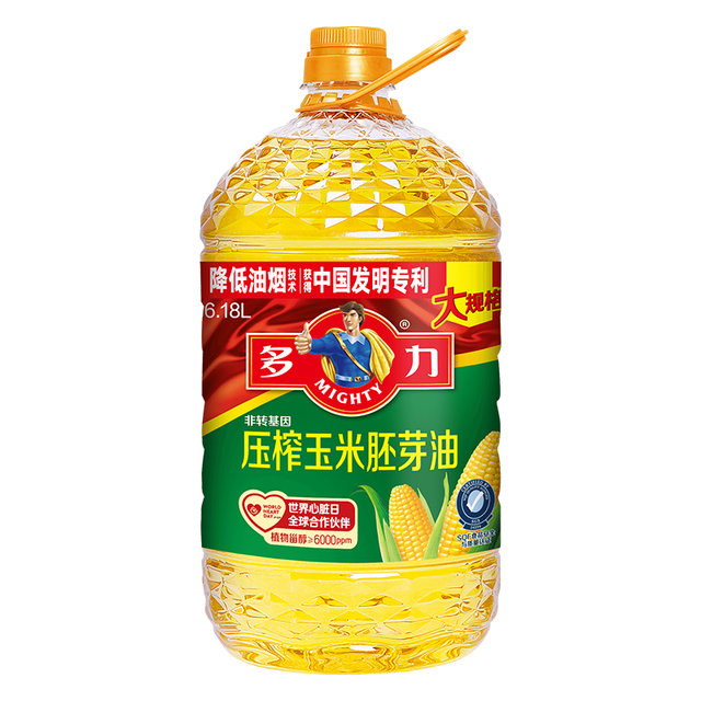 多力 压榨玉米油 6.18L