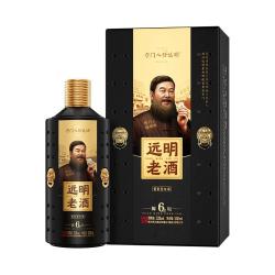 远明 老酒 陈坛6贵州酱香型53度白酒纯粮酱酒500ml