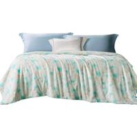 富安娜 FUANNA家纺 蚕丝被夏被夏季空调被蚕丝被芯夏凉被夏天薄被子（优选） 茉染(蚕丝+强力抑菌) 1.5m床(被套203*229cm)