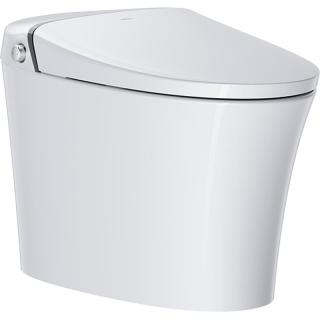 国家补贴：恒洁 轻智能马桶感应冲水停电可冲座圈加热小户型家用抗菌坐便器hq562