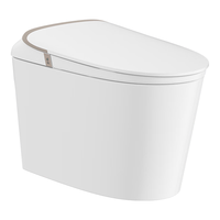 JOMOO 九牧 轻智能马桶一体机全自动冲水恒温座圈抗菌虹吸式一级水效坐便器 零水压带水箱脚感冲水J11458