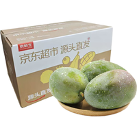 自然故事 广西田东桂七芒果 9斤单果150-250g 青芒 芒果 水果新鲜