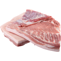 移动端、京东百亿补贴：鲁南顺发 生态黑猪去皮大五花肉 2kg 真空新鲜速冻 炒菜 烤肉食材4斤 源头直发