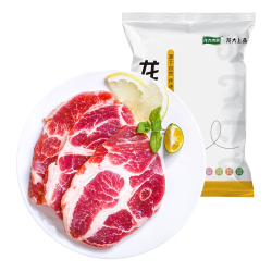 龙大 猪梅花肉块2斤