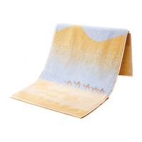 全棉时代毛巾长绒棉双面毛圈毛巾家用纯棉吸水柔软速干-沙漠月光34×76cm 双面毛圈 柔软吸水 1条