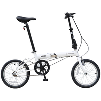 DAHON 大行 YUKI 折叠自行车 KT610 丽面白 16英寸 单速