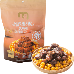 麦臻选 麦德龙商超零食！卤鹰嘴豆牛肉 500g超值特价