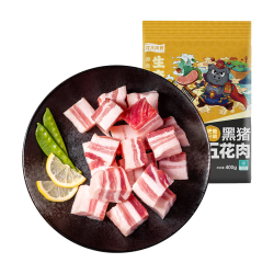 龙大 肉食 黑猪五花肉800g