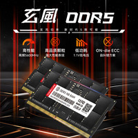 汉存（HC）笔记本内存条DDR5 16G 4800 5200 5600MHz运行频率第五代笔记本电脑内存条严选颗粒 笔记本 64G(32gx2)套条 4800
