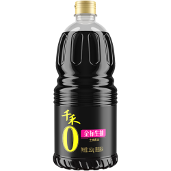 千禾 酱油  金标生抽1.52kg 塑料瓶装 1.52kg