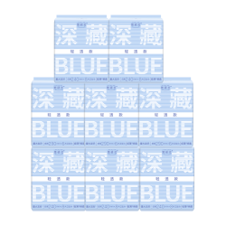 她研社 深藏Blue卫生巾轻透夏天干爽透气防漏超薄日夜组合整箱