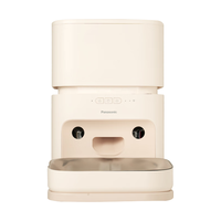 Panasonic松下自动宠物喂食器高配视频语音版远程操控定时智能猫碗双粮仓 【视频交互】3L+2L喂食器高级版