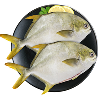 UNIVERSAL 环球水产 冷冻南海二去金鲳鱼900g 2条装去鳃去脏 深海鱼 生鲜鱼类