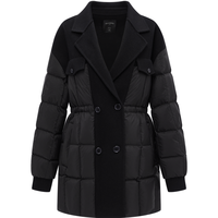 限尺码：太平鸟 2024女式羽绒服街头冬都市休闲 米白