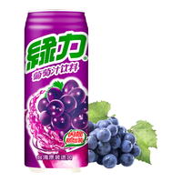 绿力 葡萄汁饮料 480ml 中国台湾果汁饮料 维c水果饮品 葡萄汁480ml