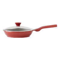 红厨有钛煎锅不粘锅陶瓷平底锅家用煎蛋煎牛排锅电磁炉燃气灶通用26cm 【聚油不凸底】二代煎锅 26cm