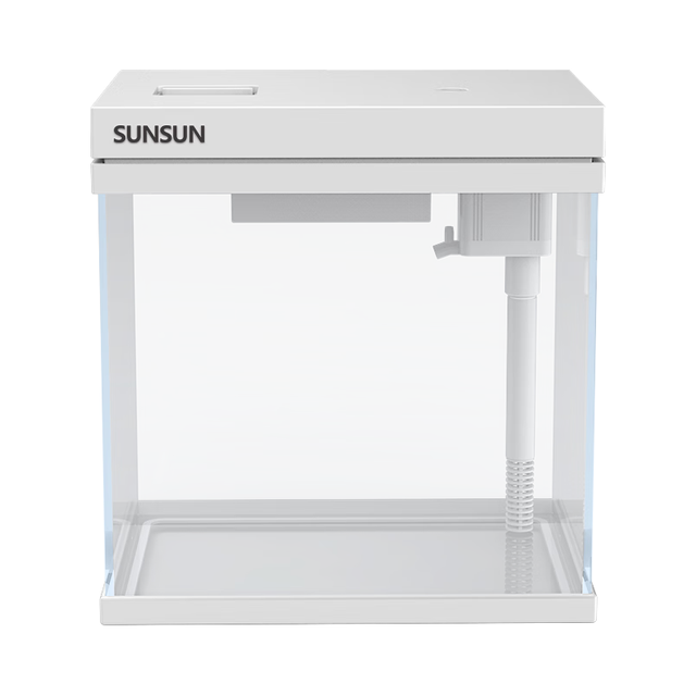 森森 超白鱼缸自循环客厅水族箱 超白玻璃HEJ250免安装 带滤材+棉