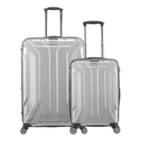 Samsonite 新秀丽 COADY系列 PC拉杆箱 TS7*09003 2件套 银色 20英寸+28英寸