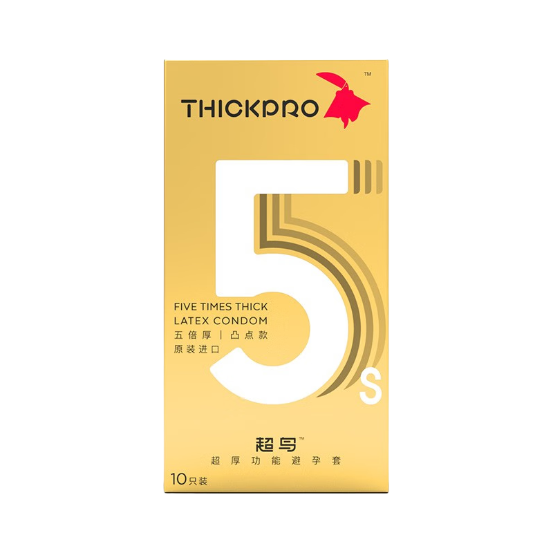 THICKPRO 超鸟 5倍凸点安全套 （10只装）