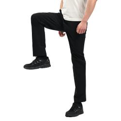 黑冰 防泼水耐磨弹力 黑色 2XL 软壳长裤