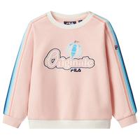 FILA 【远红外发热】女小童（105-130）卫衣女童宽松针织套头衫