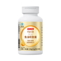 京东京造 深海鱼油软胶囊Omega-3 1000mg150粒DHA+EPA辅助降血脂成人中老年调节三高