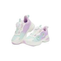 XTEP 特步 童鞋秋透气运动鞋小童跑步鞋旋转钮扣鞋子女童春款