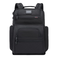 TUMI 弹道尼龙 男士双肩包  黑色