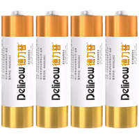 Delipow 德力普 5号碱性电池 1.5V 4粒装