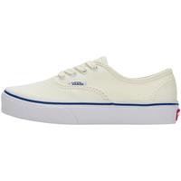 VANS范斯童鞋官方 Authentic清新小白鞋蓝白撞色中大童帆布鞋 白色 27码 实测内长16.5cm