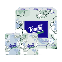 Tempo 得宝 夏野苿莉系列 手帕纸 4层*7张*12包 茉莉花味