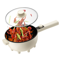 澳柯玛（AUCMA）电炒锅 家用电火锅多功能锅3.5L大容量一体电煮锅煎烤不沾炒菜电热锅 AHG-35S5F