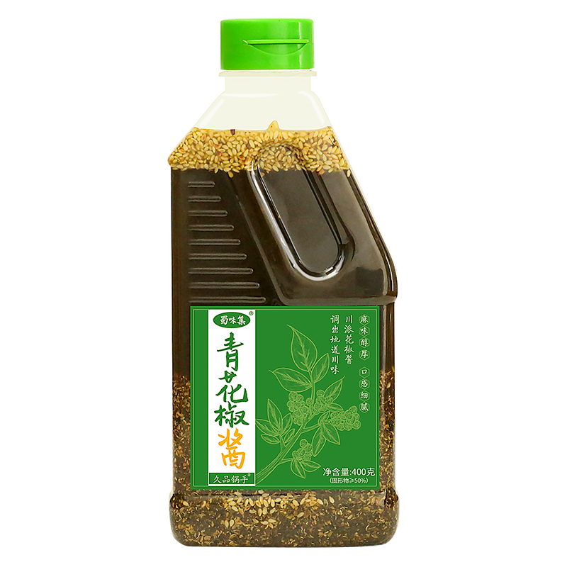 蜀味集 青花椒酱 四川特产藤椒鱼椒麻鸡凉拌菜调味料大 青花椒酱【】