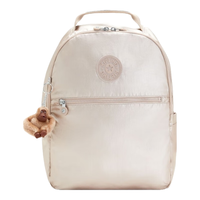 kipling 凯浦林女款25秋冬轻便简约潮流双肩背包|SHELDEN 金属石英色