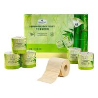 会员制仓储店 MEMBER'S MARK超市 竹纤维本色卷纸155克x30卷原生竹浆卫生纸厕纸四层加厚 【整包】竹纤维本色卷纸155克x30