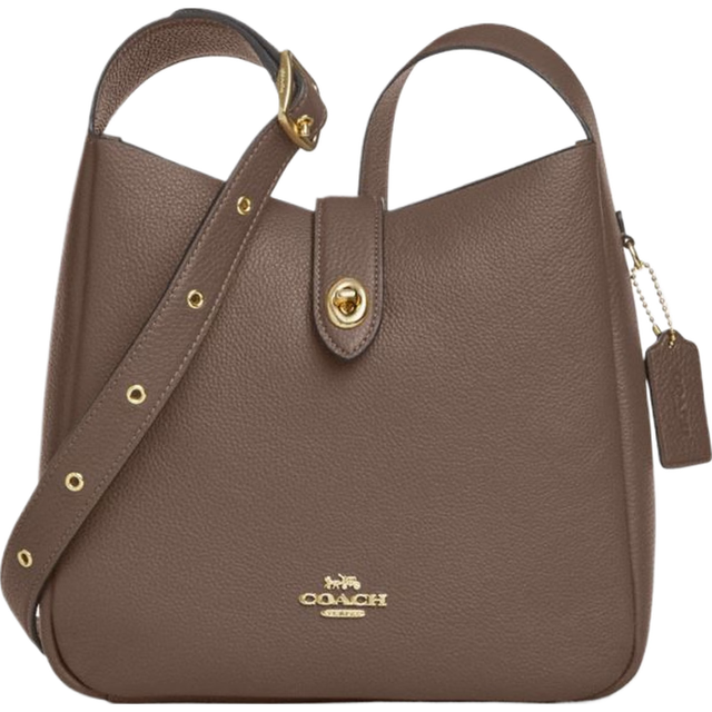 COACH 奥莱女士HADLEY多功能斜挎包 IM/深褐色