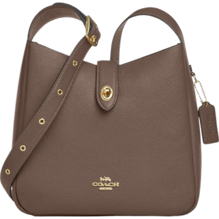 COACH 奥莱女士HADLEY多功能斜挎包 IM/深褐色