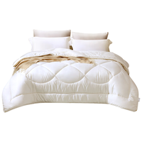 富安娜 FUANNA家纺 星趣抗菌51%羊毛被子秋冬被芯 重约4~8.5斤 羊毛冬厚被【新一代】 双人被 203*229cm 加厚被-新西兰羊毛