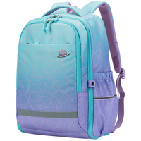 Carany 卡拉羊 科幻几何系列 CX5100 儿童背包 水粉绿科幻 25L